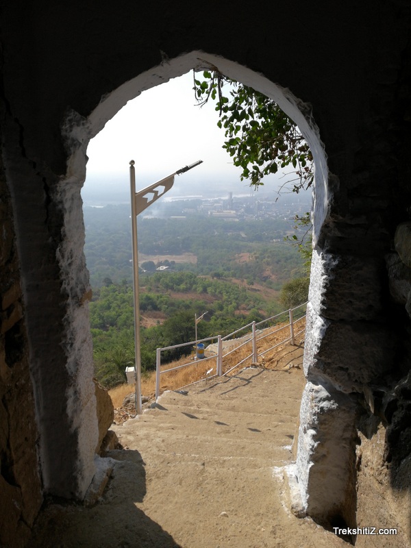 Parnera Fort, Main Entrance gate from inside